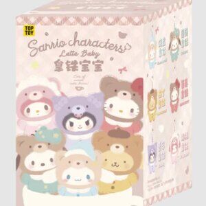 TopToy Sanrio Characters Latte Baby Plush Blind Box